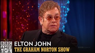 Elton Johns Friendship with Eminem  The Graham Norton Show [upl. by Quirita44]