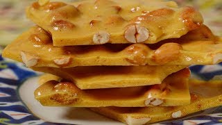 Peanut Brittle Recipe Demonstration  Joyofbakingcom [upl. by Leima179]