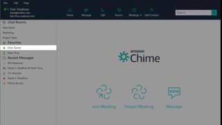 Amazon Chime Chat Overview [upl. by Delaine]