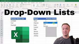 How to Create DropDown List in Excel [upl. by Conal]