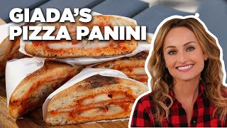 PIZZA Panini with Giada De Laurentiis  Giada Entertains  Food Network [upl. by Tuchman624]