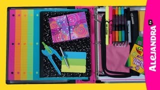 Back to School Organizing Tips Binder amp School Notebook Organization [upl. by Aenat]