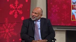 Actor Geoffrey Owens Talks New Holiday Movie [upl. by Hein]