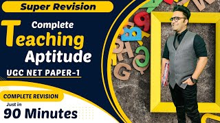 COMPLETE TEACHING APTITUDE REVISION  90 MINUTES  UGC NET PAPER 1 [upl. by Nelyk136]