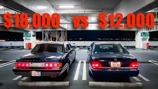 Toyota Century vs Mercedes S600 BATTLE OF THE V12s [upl. by Lerraf251]