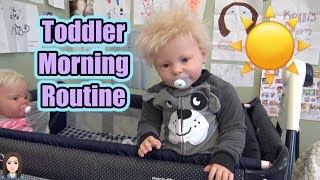 Reborn Toddler Twins Morning Routine  Kelli Maple [upl. by Davida435]