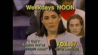 Ricki Lake Promo quotI Cant Believe Youre Pregnant Againquot [upl. by Bianca]