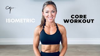 10 Minute Isometric Core Workout  No Equipment [upl. by Ayotyal]