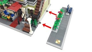 Make ANY LEGO Modular a Corner Modular MOC [upl. by Mcevoy705]