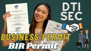 HOW TO REGISTER A BUSINESS IN THE PHILIPPINES  Sole Proprietorship Partnership or Corporation [upl. by Nidorf488]