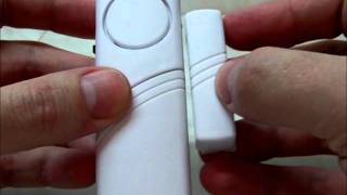 Wireless door window entry alarm [upl. by Norrag175]