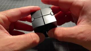 Infinity Cube Fidget Toy Review [upl. by Yesiad890]