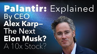 Palantir Explained by CEO Alex Karp Clips  The Next Elon Musk [upl. by Adnilrem]