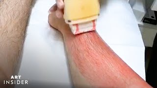 RollOn Wax Painlessly Removes Body Hair [upl. by Naillik558]