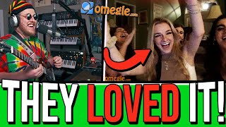 REGGAE SINGER brings GOOD VIBES to OMEGLE [upl. by Ori]