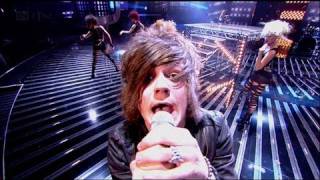 Frankie Cocozza goes all Primal Scream  The X Factor 2011 Live Show 3 Full Version [upl. by Otrebla]