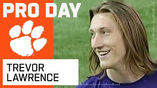 Trevor Lawrence FULL Pro Day Highlights Every Throw [upl. by Octavia]