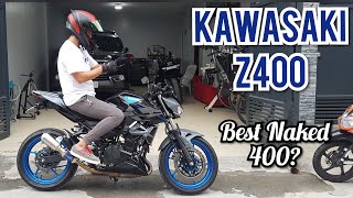 So gusto mo ng Kawasaki Z400  Full Review Sound Check First Ride  PH [upl. by Azil882]