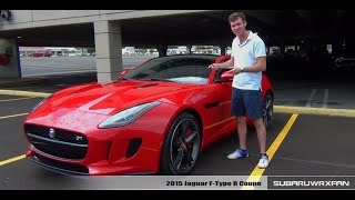 Review 2015 Jaguar FType R Coupe [upl. by Jallier]