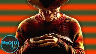 Top 10 Greatest Freddy Krueger Scenes [upl. by Anitac]