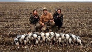 CACCIA alle OCHE in UNGHERIA  Pegazus Viaggi Venatori  Geese Hunting in Hungary [upl. by Lalib]