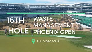 Tour of the Skybox Stadium  Hole 16 of the Waste Management Phoenix Open [upl. by Quennie]