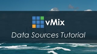 vMix Tutorials Data Sources [upl. by Lemire]