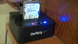 Startech Hard Drive Duplicator Dock  tutorial vlog [upl. by Serilda]