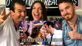 Badtameez Dil Song REACTION  Ranbir Kapoor Deepika Padukone [upl. by Marna]