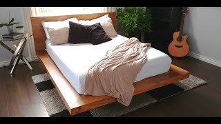 quotFloatingquot Platform Bed [upl. by Gannes700]