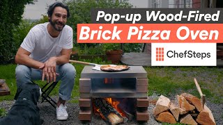 How to Build Your Own HighPerforming WoodFired Pizza Oven from Bricks [upl. by Fineman]