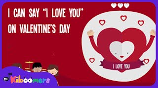 Im a Little Valentine Lyric Video  The Kiboomers Valentines Day Songs for Preschoolers [upl. by Chalmers]