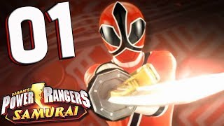 Power Rangers Samurai Part 1 GO GO SAMURAI CoOp Nintendo Wii Walkthrough [upl. by Aneris]