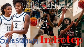 Imhotep Charter vs Salesianum School [upl. by Nylirad89]