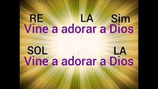 Vine a adorar a Dios  Acordes [upl. by Deedee]