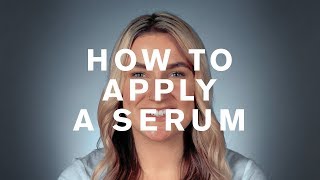 Serum 101 How to Apply a Serum  Estée Lauder UK [upl. by Lilla63]