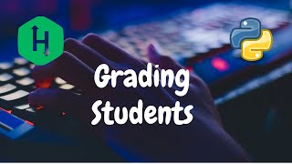 12  Grading Students  Implementation  Hackerrank Solution  Python [upl. by Studner804]