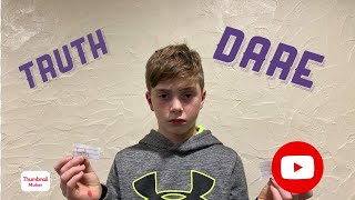 Truth or Dare Challenge  Kid Legends [upl. by Olimac]