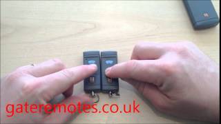 Programming a HSE2 HSM4 or HS4 Hormann Garage amp Gate Remote Control [upl. by Adnoel710]