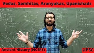 L17 Vedas Samhitas Aranyakas and Upanishads  Vedic period  Ancient India History  NCERT  UPSC [upl. by Yuhas]