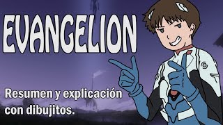 Resumiendo NEON GENESIS EVANGELION en 1 video [upl. by Alane]