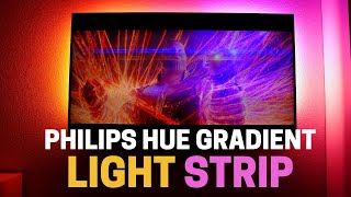 Philips Hue Gradient Light Strip beauty isn’t cheap [upl. by Hareenum]