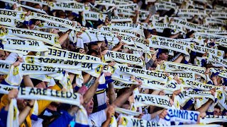 35000 LEEDS FANS SING LOUDEST MARCHING ON TOGETHER EVER AT ELLAND ROAD [upl. by Decca257]