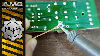 Tipsn Tricks  homemade solder wick  braid [upl. by Justina]