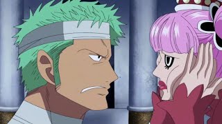 Zoro Gets Lost In Mihawks Castle English Dub [upl. by Gunas]