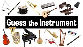 Guess the Sound  Musical Instruments Quiz  Instrument Sounds [upl. by Lyrak168]