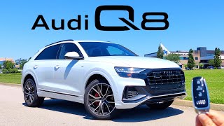 2021 Audi Q8  Meet Audis FashionFirst Flagship SUV [upl. by Burhans987]