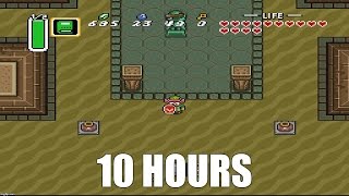 Legend of Zelda A Link to the Past  Light World Dungeon Theme Extended 10 Hours [upl. by Schuler53]