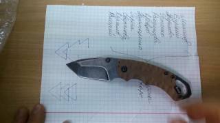 Обзор Kershaw Shuffle II TAN [upl. by Namyh123]