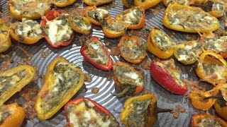 Stuffed Sweet Peppers  3 Ingredient Recipes  Yum Yum Yum Recipes [upl. by Asamot]